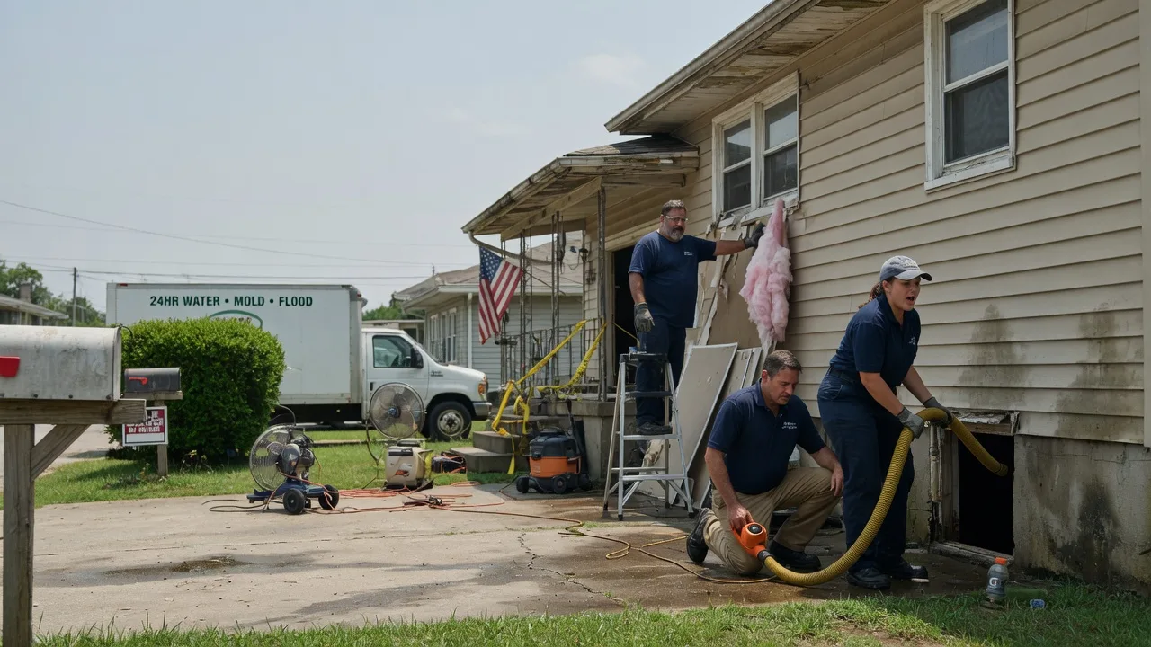 Water Damage Repair in Eunice, LA near me